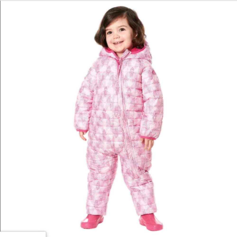 Snozu Weatherproof Fleece Lined Hooded Snowsuit
